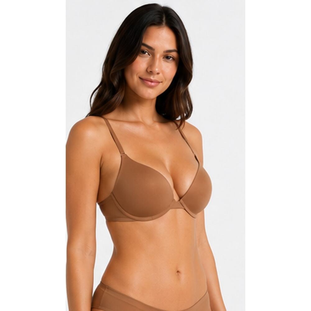 SKIMS Ultimate Push-Up Plunge Bra Sienna Women's 34D NWT - Picture 5 of 6